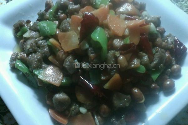 宫爆里脊肉的做法图解5