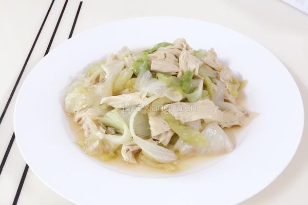 腐竹灼生菜的做法图解8