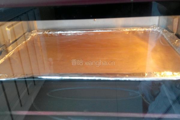 可可杏仁蛋糕的做法图解12