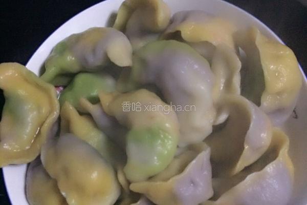 彩虹饺子的做法图解5