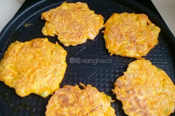 南瓜鸡蛋饼的做法图解8