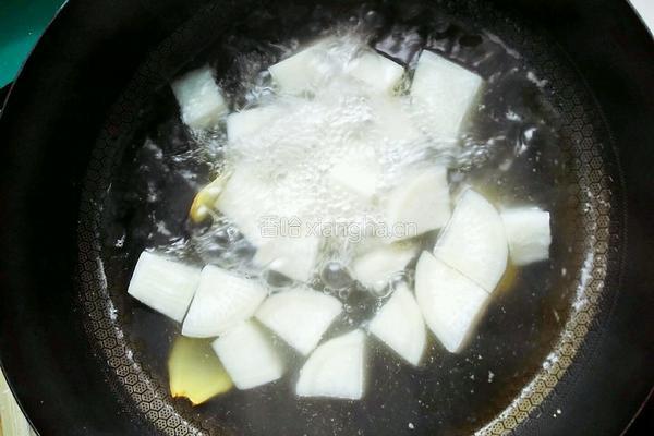 羊肉萝卜汤的做法图解7