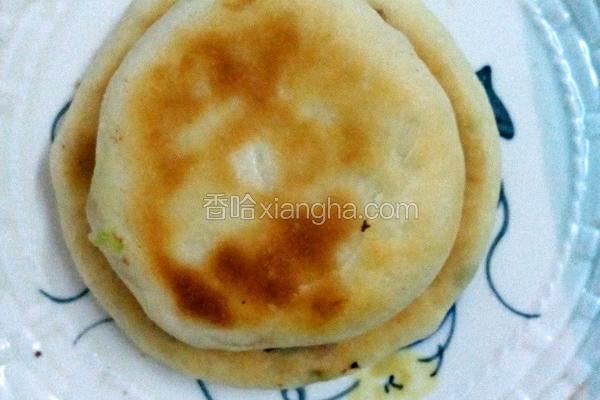 青椒火腿馅饼(电饭煲版)