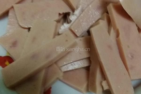 花菜西芹的做法图解2