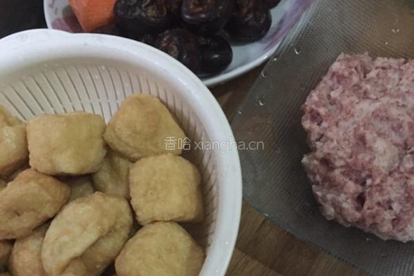 豆腐酿的做法图解1