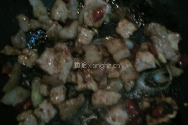 香辣白菜炖猪血的做法图解5