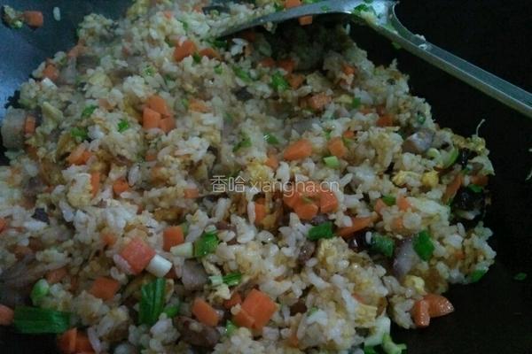 彩色炒饭的做法图解9