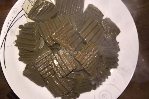 辣子蒜羊血的做法图解6