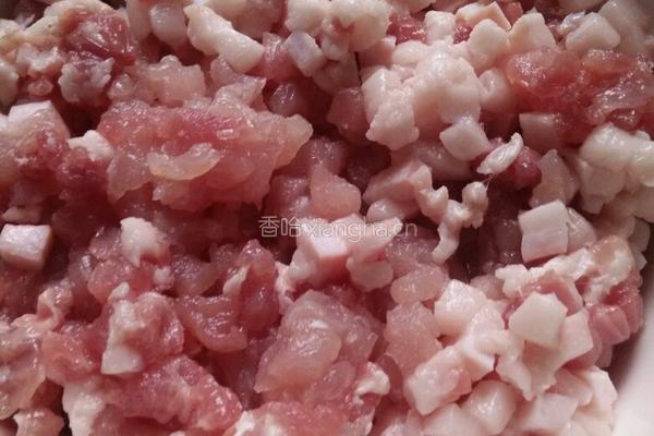 豆豉肉酱的做法图解2