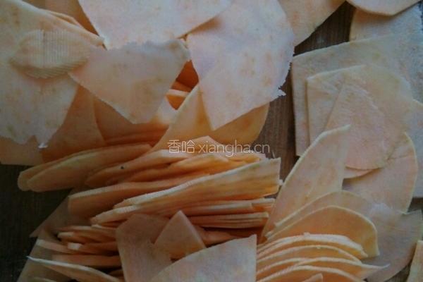 烤箱红薯干的做法图解2
