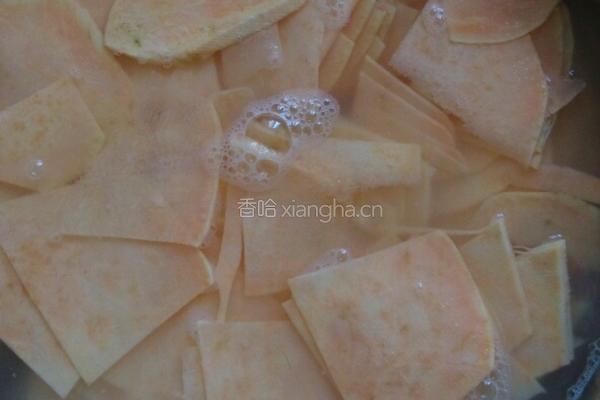 烤箱红薯干的做法图解3