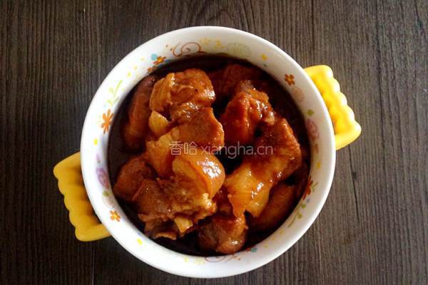 豆腐乳炖猪脚的做法图解11