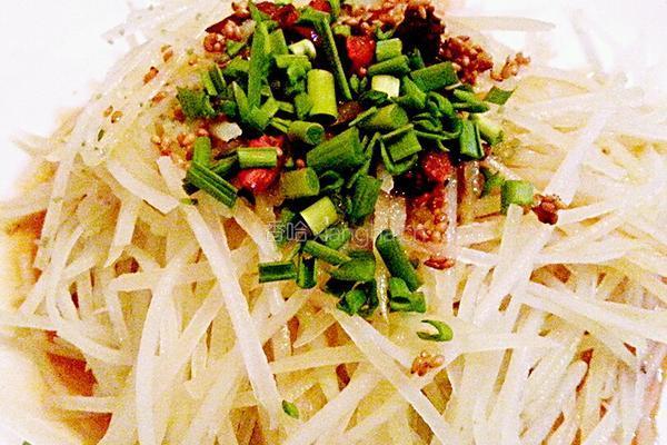 炝土豆丝的做法图解6