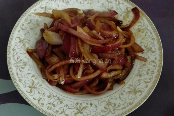 洋葱炒肉的做法图解5