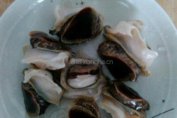 葱油螺片的做法图解2
