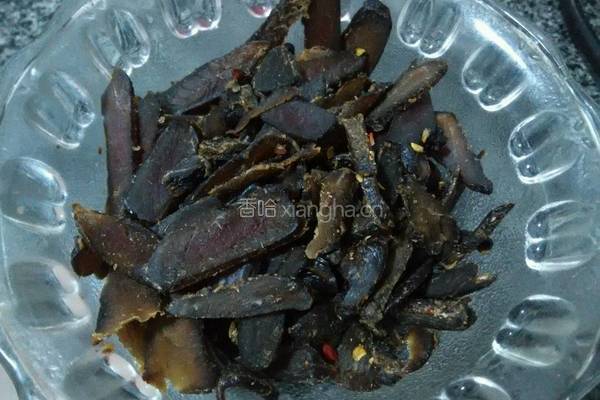 香辣牛肉干的做法图解2