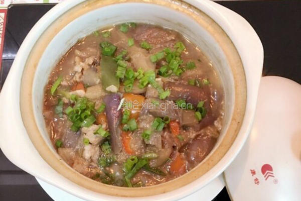 咸鱼茄子煲的做法图解11
