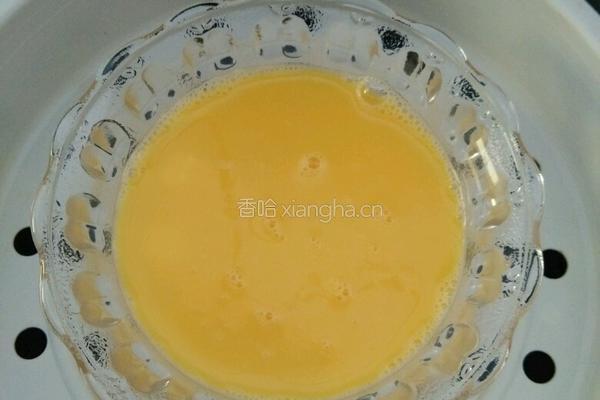 牛奶蒸水蛋的做法图解4