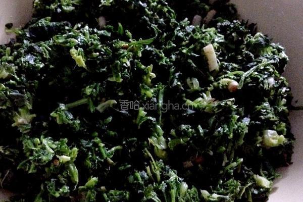 翡翠白菜饺子的做法图解2