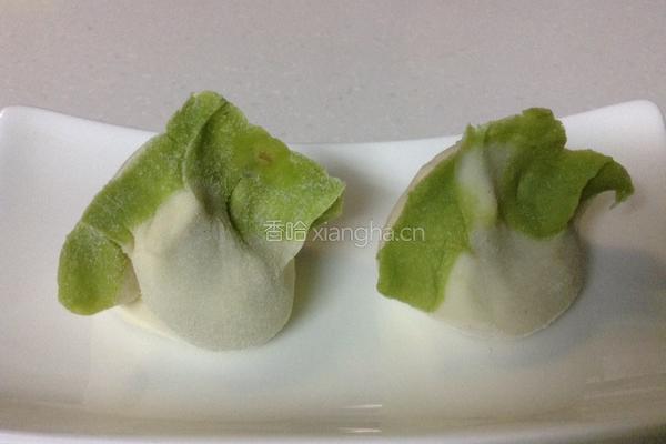 翡翠白菜饺子的做法图解10
