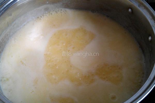 简单玉米糊的做法图解6