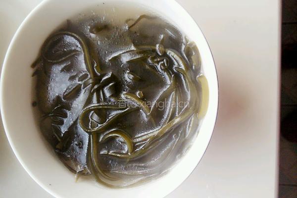 海带虾面的做法图解1