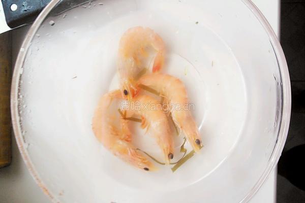 海带虾面的做法图解2