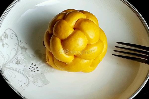 南瓜绣球豆沙包的做法图解15