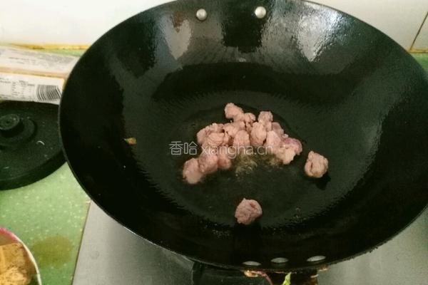 黄豆炒肉的做法图解3