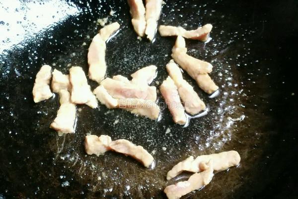 三丝炒肉丝的做法图解5