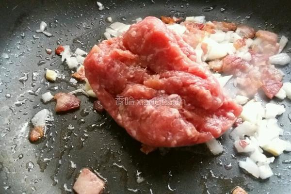 意大利面（红酒肉酱长面）的做法图解6