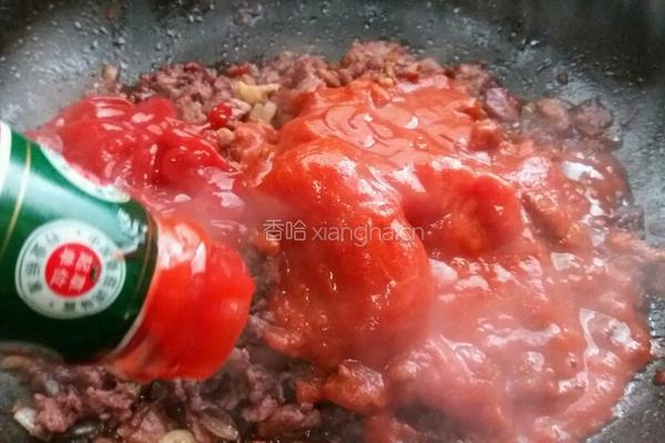 意大利面（红酒肉酱长面）的做法图解8