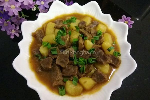土豆烧牛肉的做法图解11
