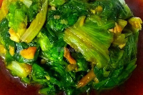 火爆手撕肉末生菜，的做法图解5