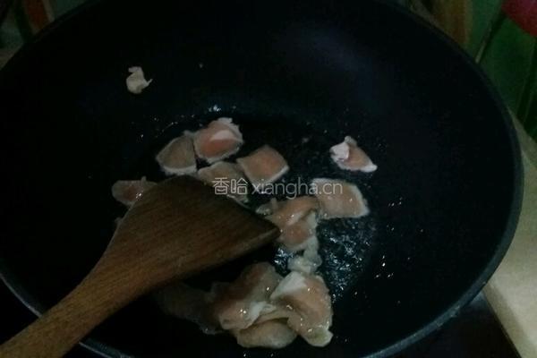 西葫芦炒肉的做法图解2