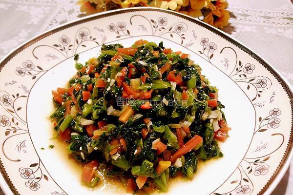 凉拌青菜碎的做法图解9