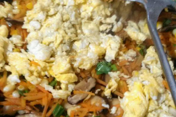 缤纷炒饭的做法图解9