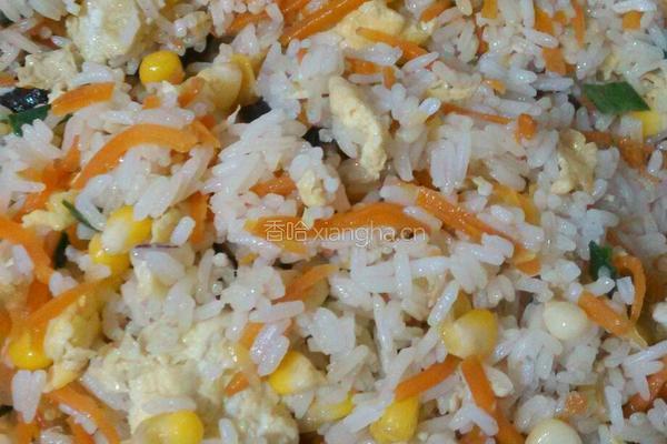 缤纷炒饭的做法图解11