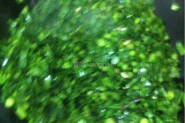 芥蓝腊肠炒饭的做法图解11