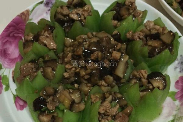 香菇油菜的做法图解9