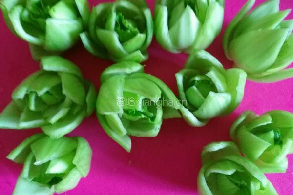 香菇油菜的做法图解4