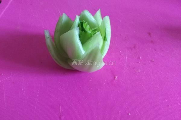 香菇油菜的做法图解3