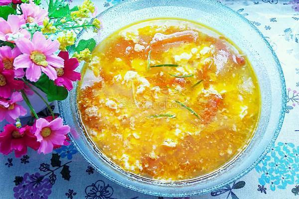 番茄蛋花浓汤的做法图解20