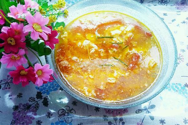 番茄蛋花浓汤的做法图解21