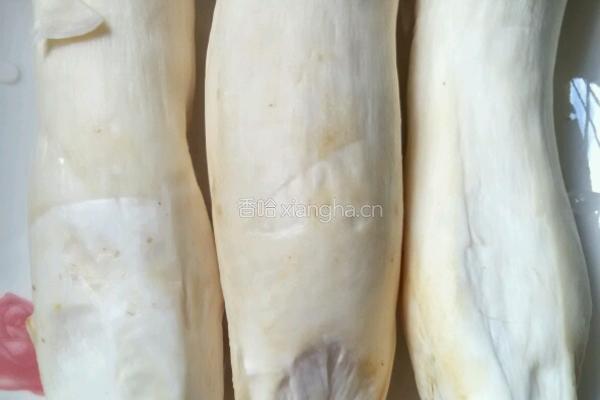 老干妈辣酱炒肉片杏鲍菇的做法图解1