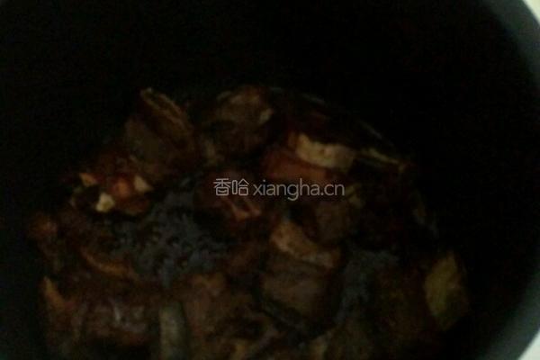 电饭锅炆焗牛排骨的做法图解6