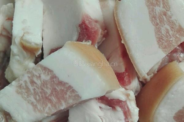 干豆角红烧肉的做法图解1