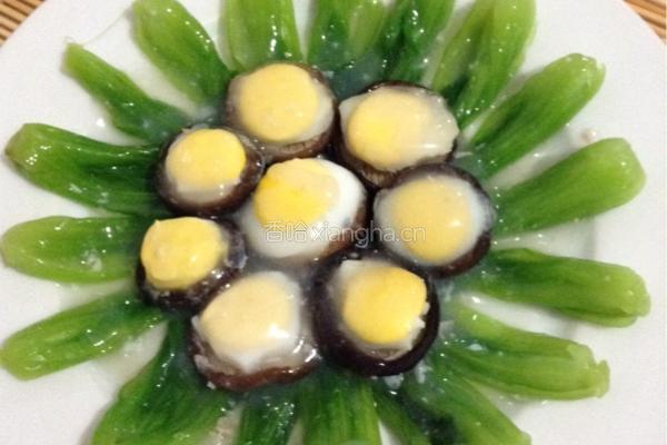 香菇酿蛋的做法图解7