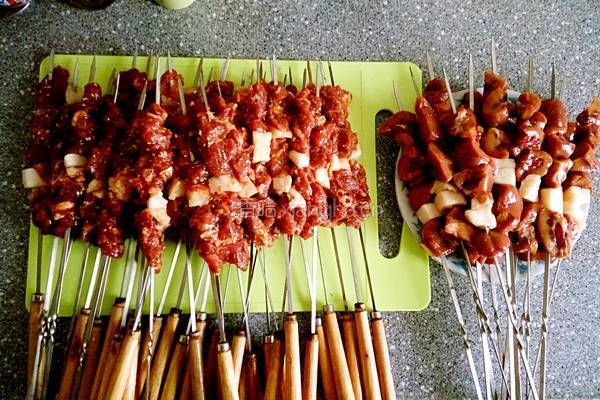 烤牛肉串的做法图解11