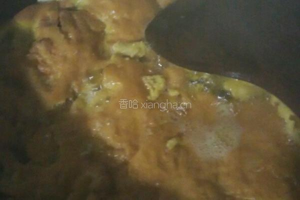 香菇，鸡蛋干锅的做法图解3